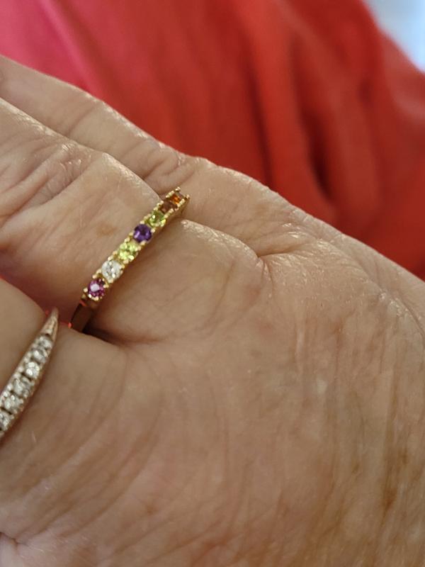 Zales mother's day 2024 birthstone rings