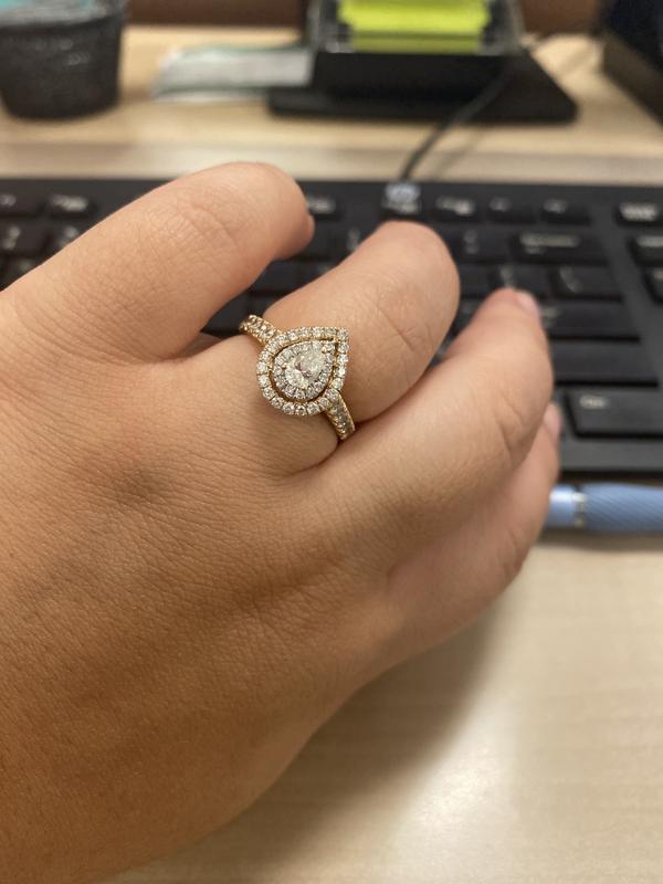 Zales 1 Ct. T.W. Diamond Engagement Ring