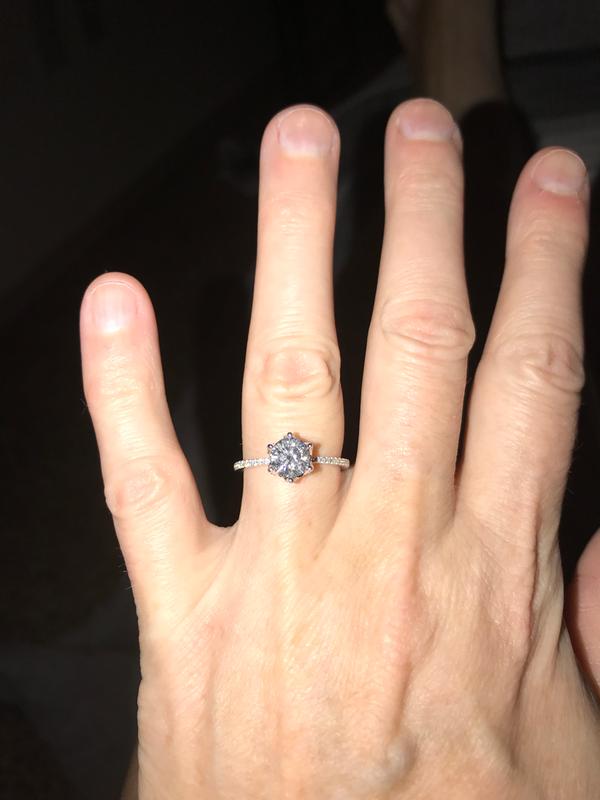 Zales elsa engagement on sale ring