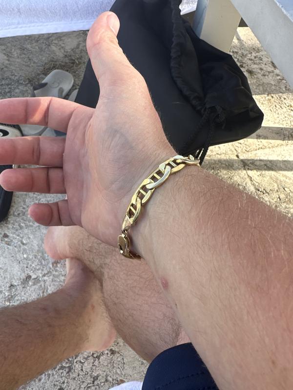 Gold mariner hot sale link bracelet