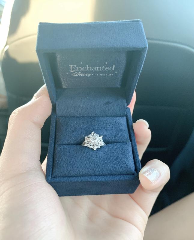 Zales elsa deals engagement ring