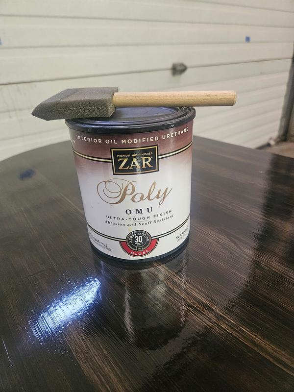 ZAR 1 Qt. Clear Gloss Water-Based Interior Polyurethane - Crystal Clear