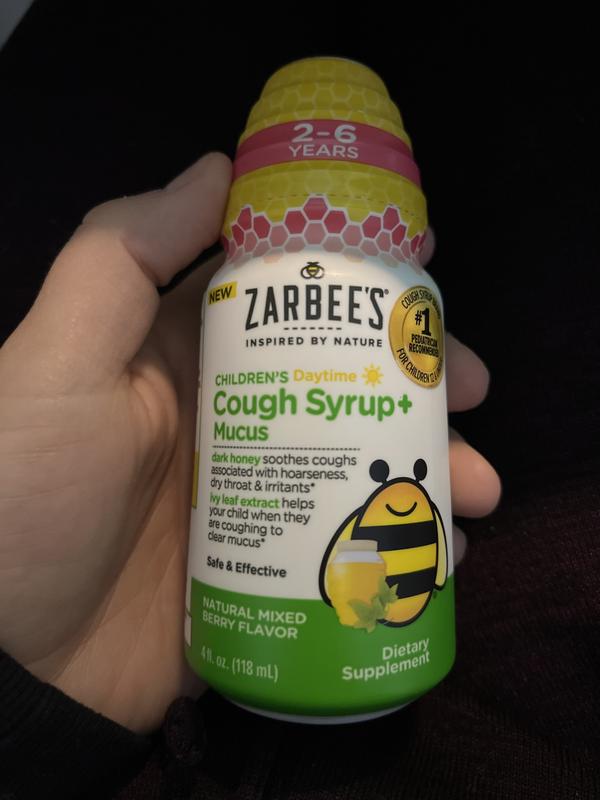 Zarbee's® 4 fl. oz. Children's Daytime Cough Syrup + Mucus in Mixed