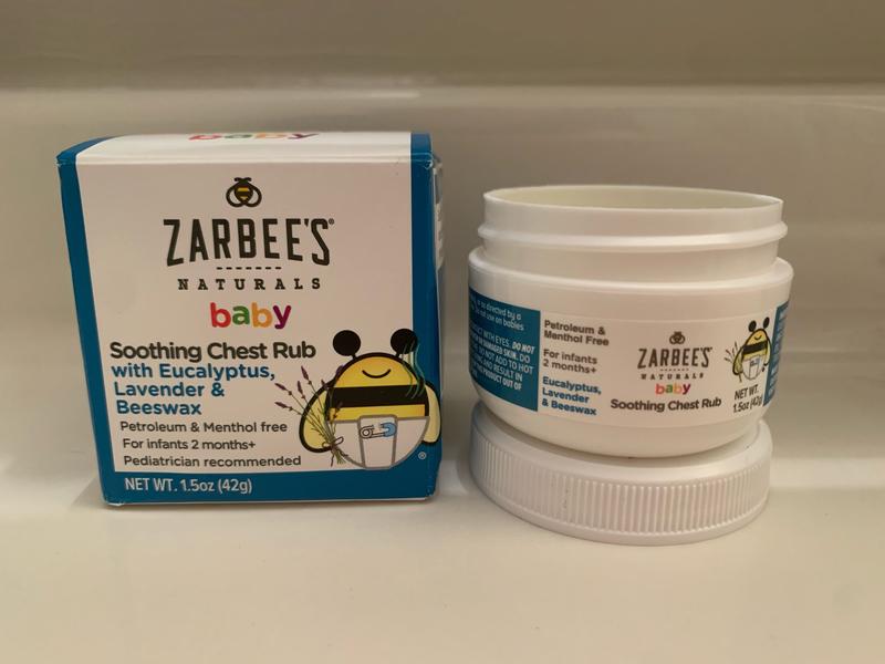 Zarbee's rub best sale