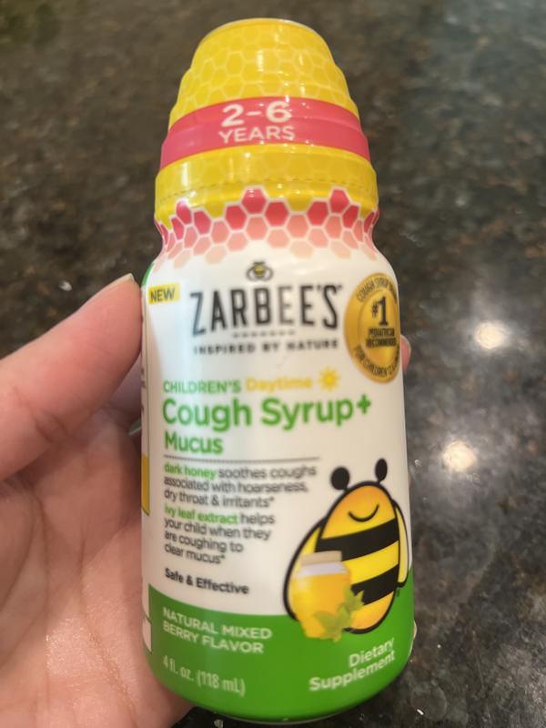 Zarbee's® 4 fl. oz. Children's Daytime Cough Syrup + Mucus in Mixed