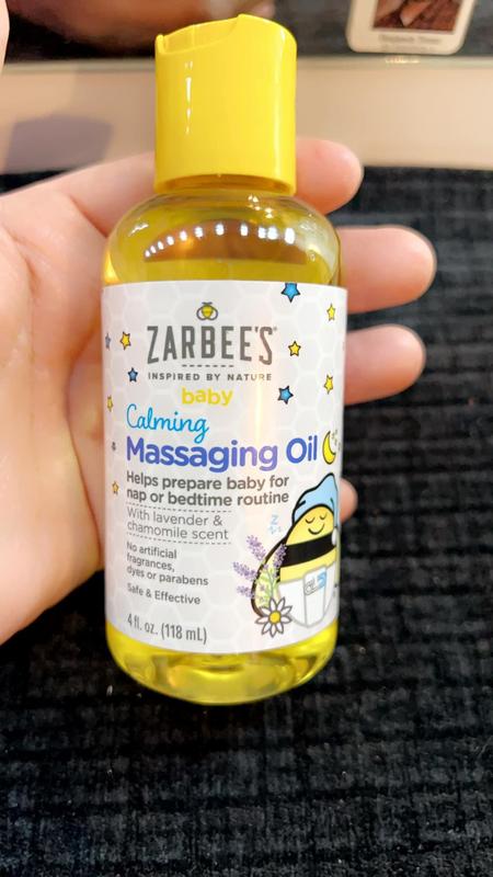 Baby Calming Massaging Oil | Zarbee's®