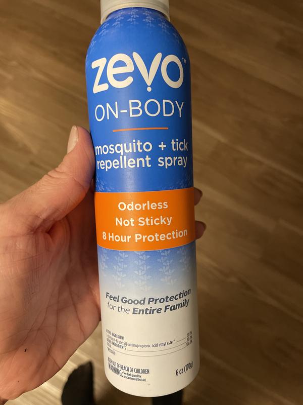 On-Body Mosquito and Tick Repellent Aerosol Spray (6 oz)