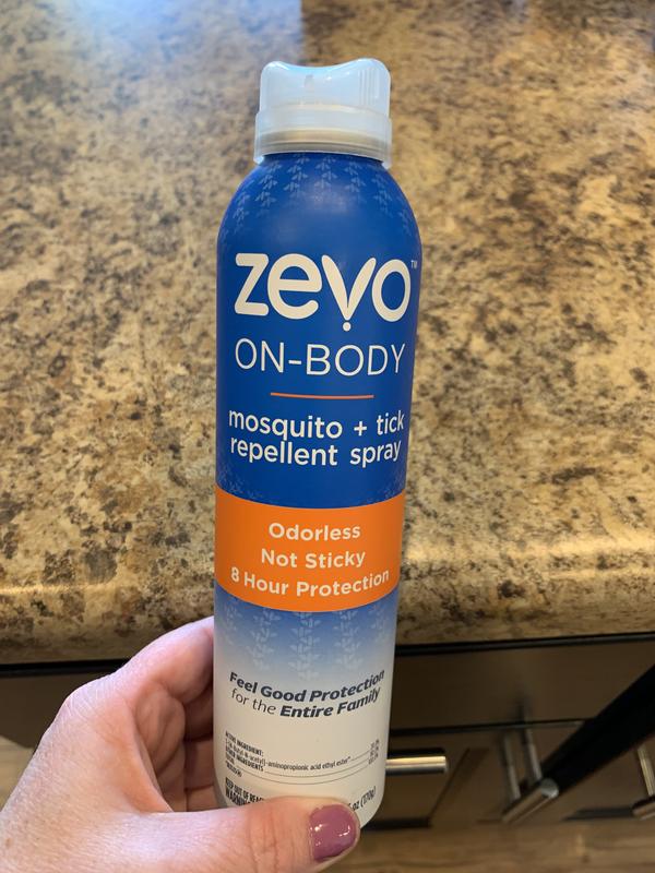 On-Body Mosquito and Tick Repellent Aerosol Spray (6 oz)