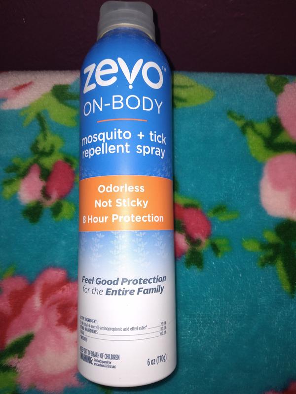 On-Body Mosquito and Tick Repellent Aerosol Spray (6 oz)