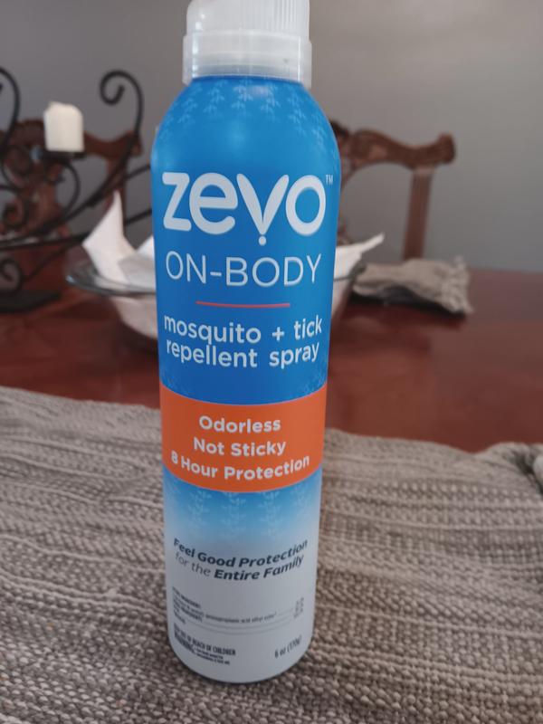 On-Body Mosquito and Tick Repellent Aerosol Spray (6 oz)