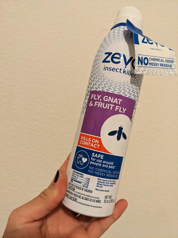 ZEVO 10 oz. Fly, Gnat and Fruit Fly Insect Killer Spray