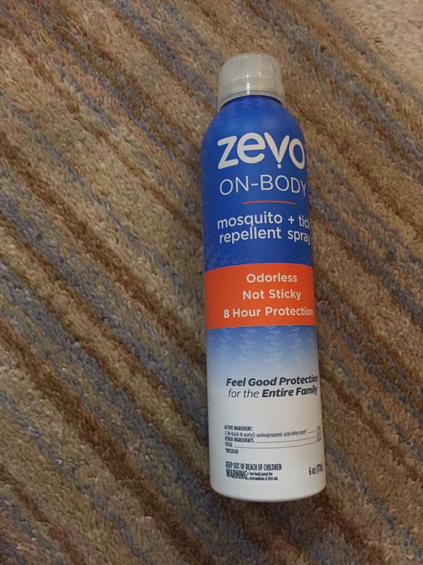 On-Body Mosquito and Tick Repellent Aerosol Spray (6 oz)