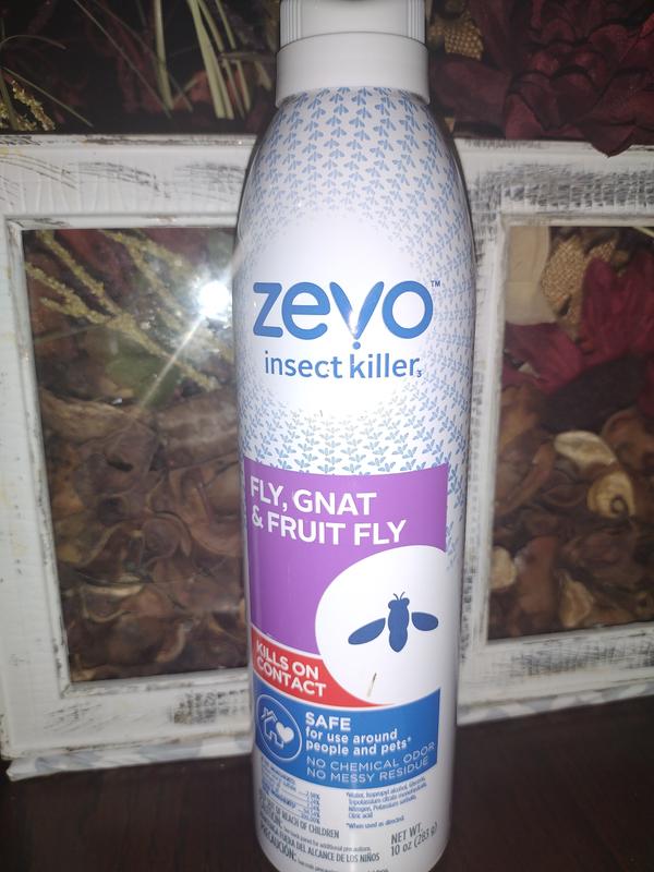 ZEVO 10 oz. Fly, Gnat and Fruit Fly Insect Killer Spray