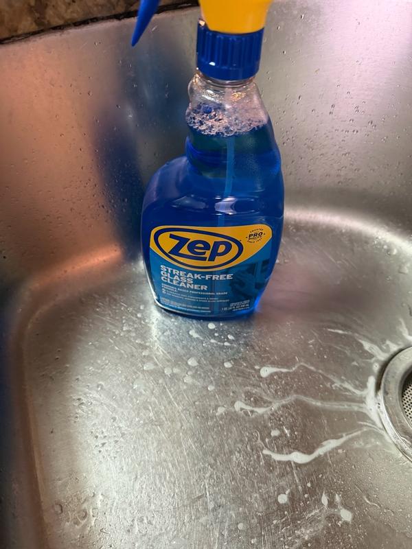 ZEP 32 oz. Streak-Free Glass Cleaner ZU112032 - The Home Depot