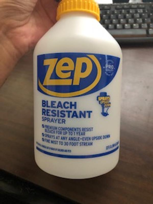 Zep 32 oz. Plastic Bleach Resistant Sprayer 2.0 Whole Bottle in