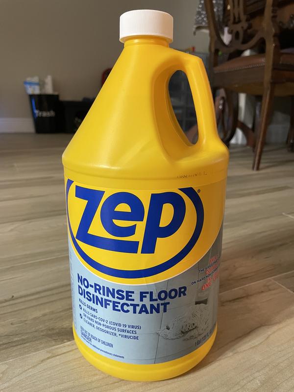 Zep Luxury 64fl Oz Floral Liquid Floor Cleaner In The