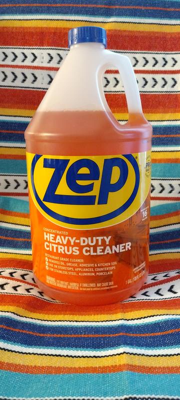 Zep Heavy Duty Citrus Cleaner and Degreaser, 128 Fluid Ounce