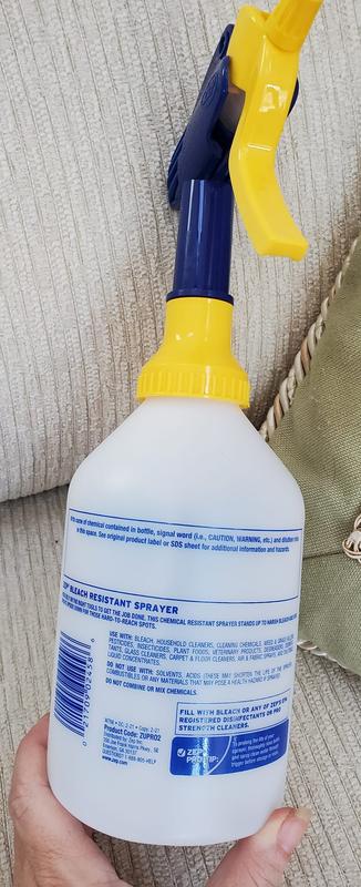 Zep 32 oz. Plastic Bleach Resistant Sprayer 2.0 Whole Bottle in the Spray  Bottles department at