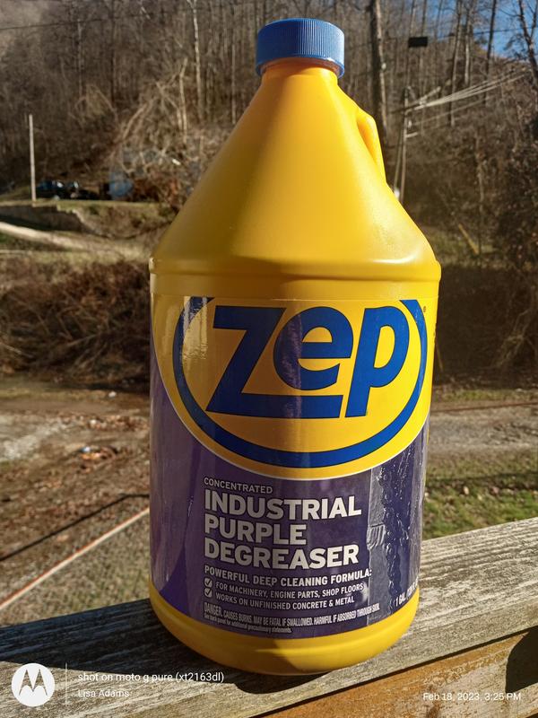 Zep 32 Oz. Industrial Purple Ready-To-Use Degreaser & Cleaner Spray - Power  Townsend Company