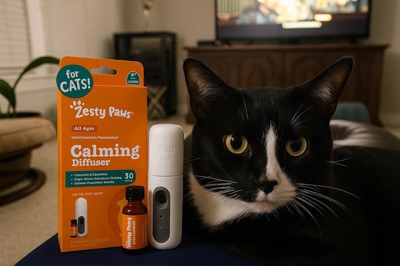 Cat Calming Diffuser Starter Kit - 30 Day Supply