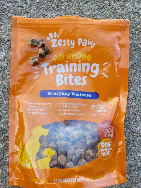 I put a couple of treats at the top to show the size.