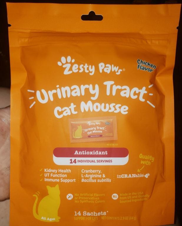 Zesty Paws Urinary Tract Cat Mousse