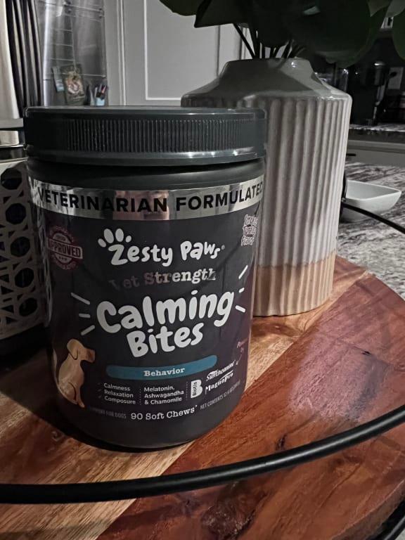 Zesty Paws Extra Strength Calming Bites