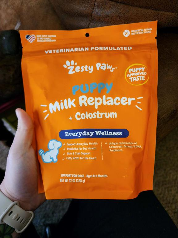 Zesty Paws Puppy Milk Replacer Supplement for Dogs, 12 oz. Petco