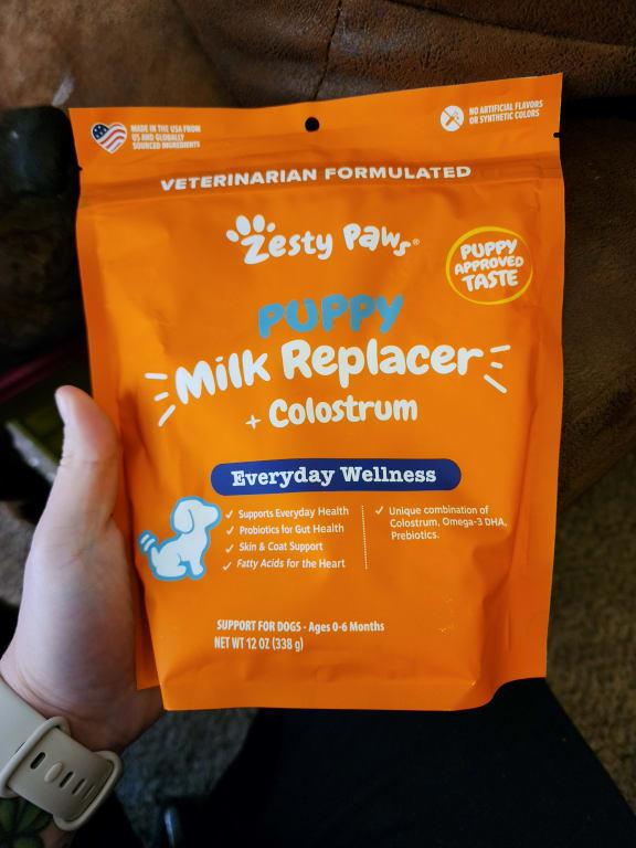 Zesty Paws Puppy Milk Replacer Supplement for Dogs, 12 oz. | Petco