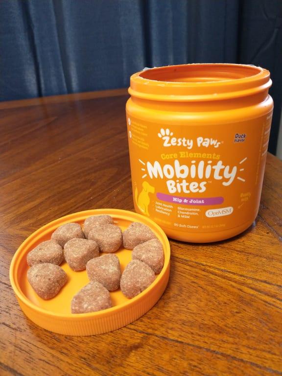 Zesty Paws Mobility Bites Duck Flavor Hip & Joint Support Soft Chews F —  PetPartners Store