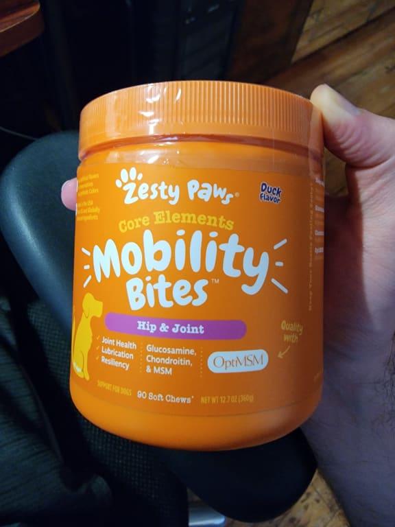 Zesty Paws Mobility Bites Duck Flavor Hip & Joint Support Soft Chews F —  PetPartners Store