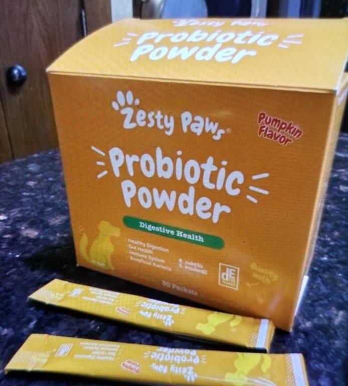 Zesty Paws Probiotic Powder for dogs