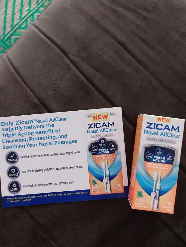 Zicam Nasal AllClear Limpiador nasal de triple acción