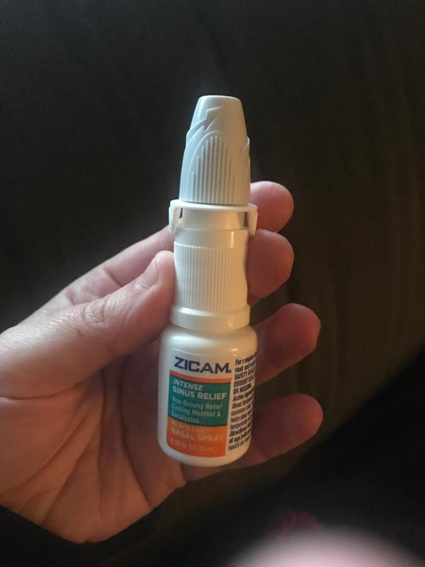 Nasal spray deals zicam