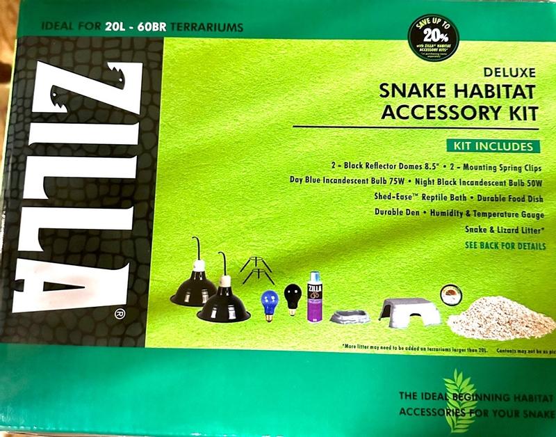 Zilla deluxe cheap snake kit