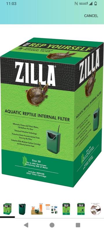 Aquarium Pumps Filters Zilla Reptile Internal Water Filter For
