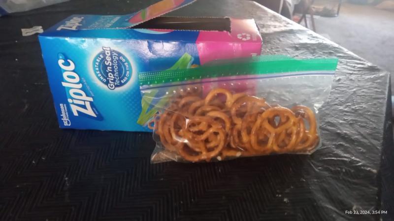 Pretzels today.