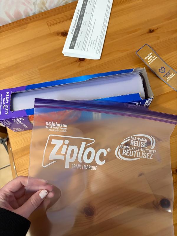 Gallon-Sized Heavy Duty Bag | Ziploc