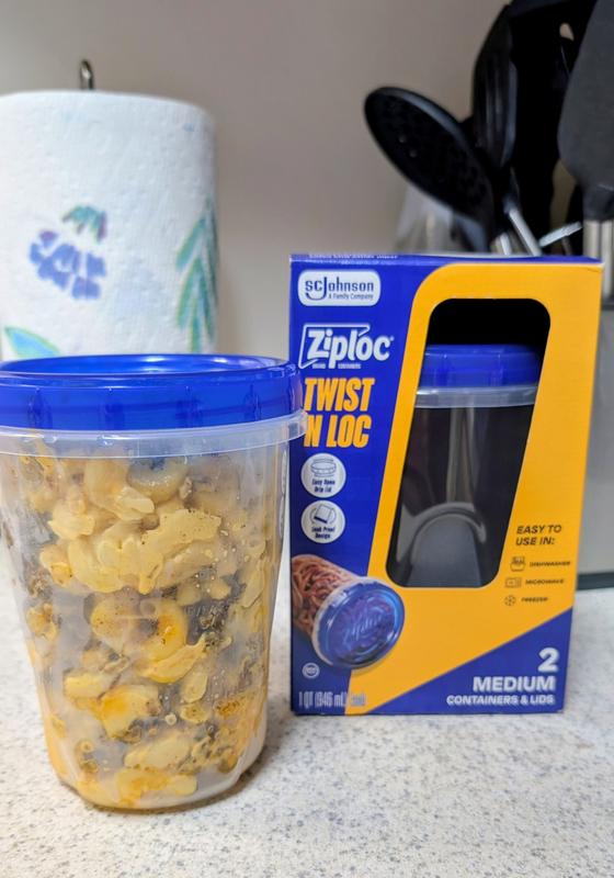 4-Cup Food Storage Container | Twist 'n Loc | Ziploc ®