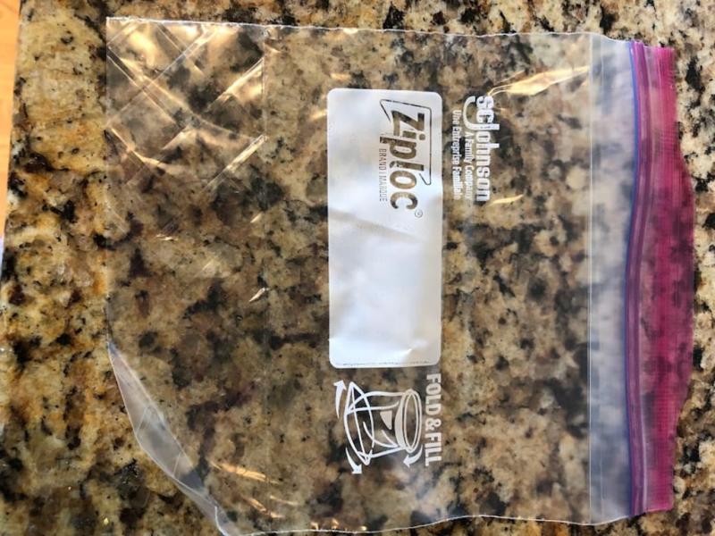 Ziploc Storage Bags With New Stay Open Design Patented Stand Up