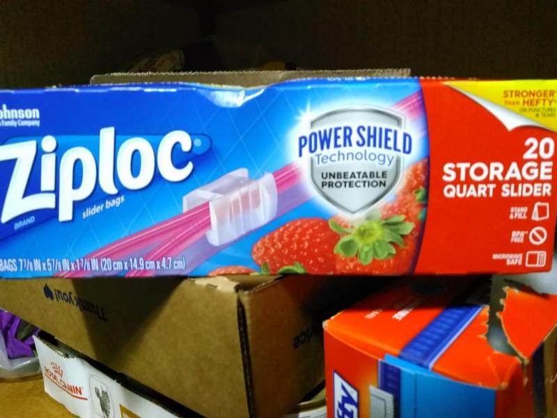 Ziploc Brand Quart Slider Storage Bags with Power Shield Technology, 76 ct  - Food 4 Less