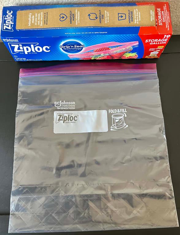 Ziploc® Gallon Storage Bags with Stay Open Design, 19 ct - Fred Meyer