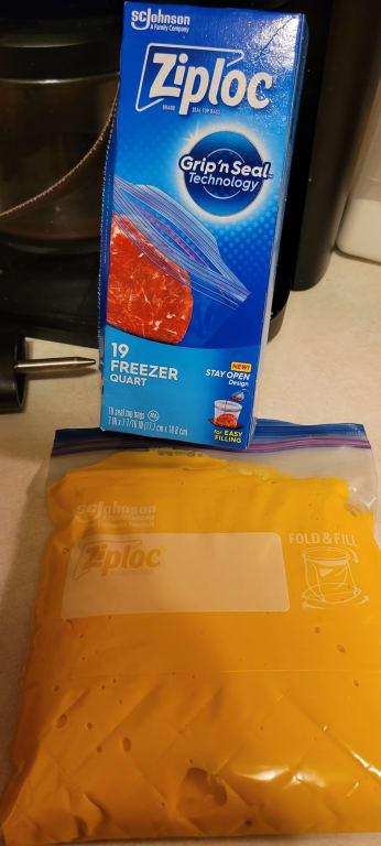 Costco ziploc discount quart freezer bags