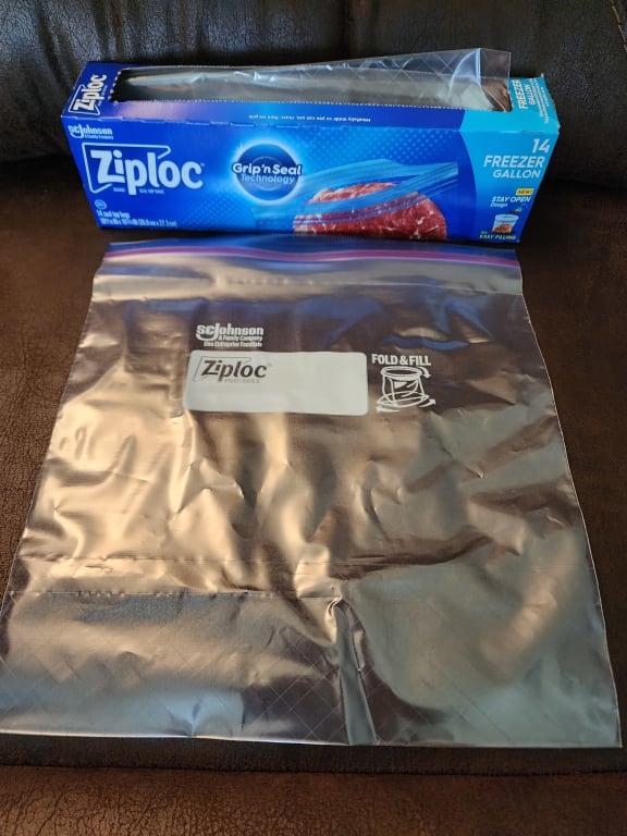 Ziploc Seal Top Bags, Storage, Gallon, Mega Pack 75 Ea