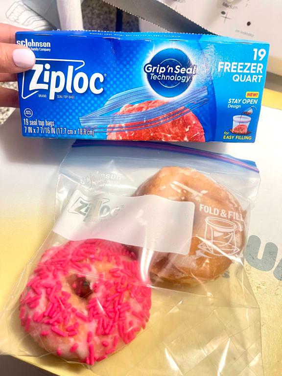 Ziploc bags 54 x Freezer Quart storage ziplock Grip N Seal SC