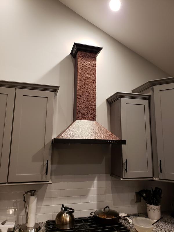 ZLINE - 36 in. Unfinished Wooden Wall Mount Range Hood - KBUF-36