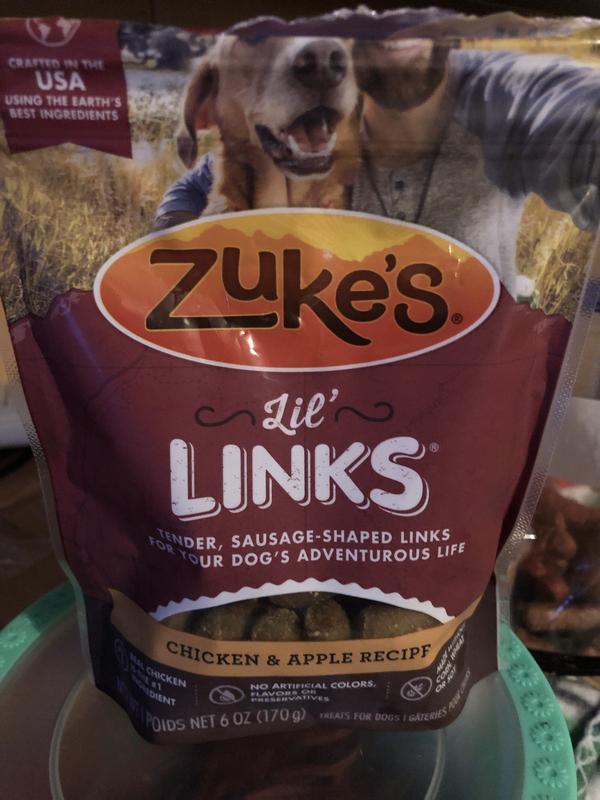 Apple Recipe Zukes Links Chicken Pet Food Brands Best Dog Food For