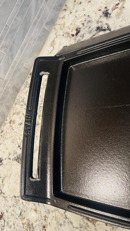 Customer photo for "Cracked handles"