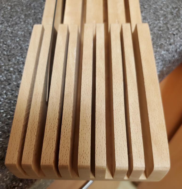 solid block of wood