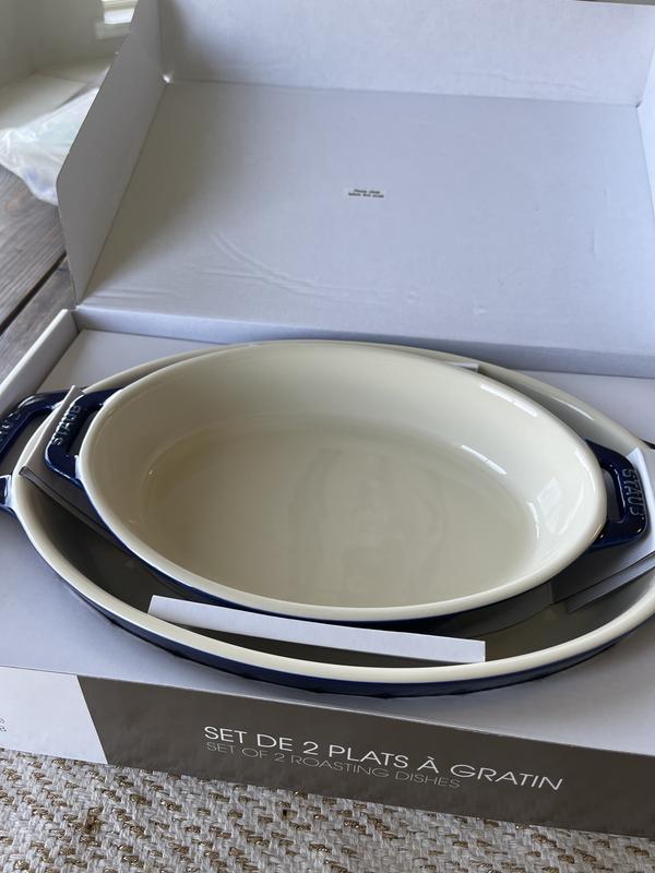 Customer photo for "Stain roasting dish"
